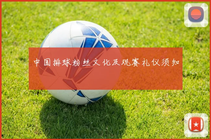 中国排球粉丝文化及观赛礼仪须知